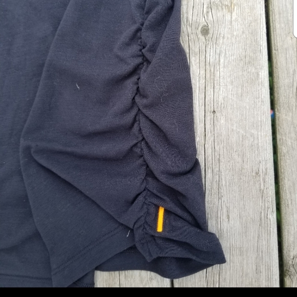 Lucy long tank top with side ruching - Picture 7 of 8